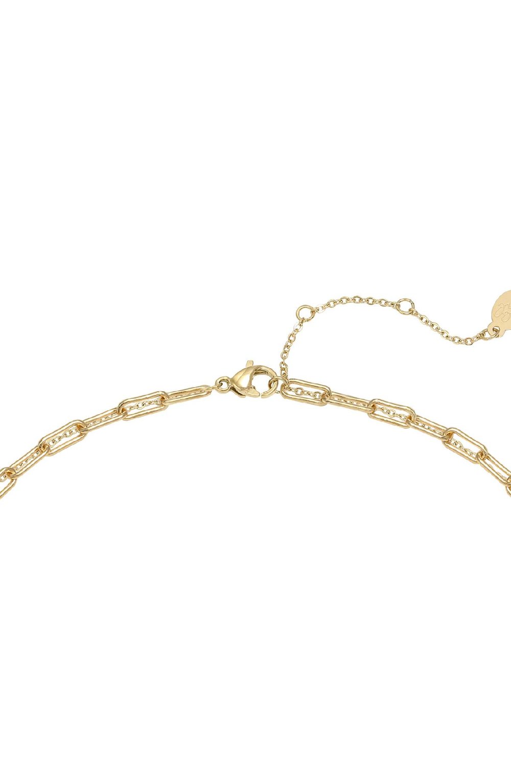 Necklace Everlasting Gold Color Stainless Steel h5Picture3